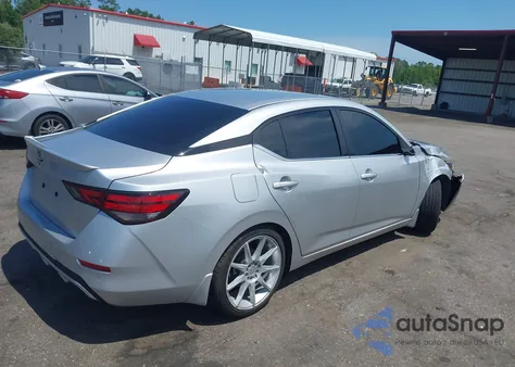 2022 Nissan Sentra S Xtronic Cvt z USA, uszkodzony, nr VIN 3N1AB8BV9NY280233